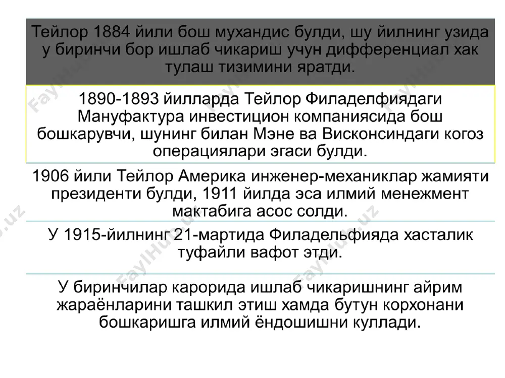менежментнинг ривожланиш тарихи ваҳозирги ҳолати - Page 4