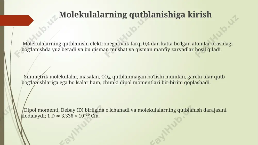 da yaxshi eriydi, chunki qutb-qutb o'zaro ta'siri mavjud. e'tiboringiz uchun rahmat @taqdimot_robot