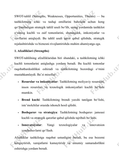 swot-tahlil — DOCX