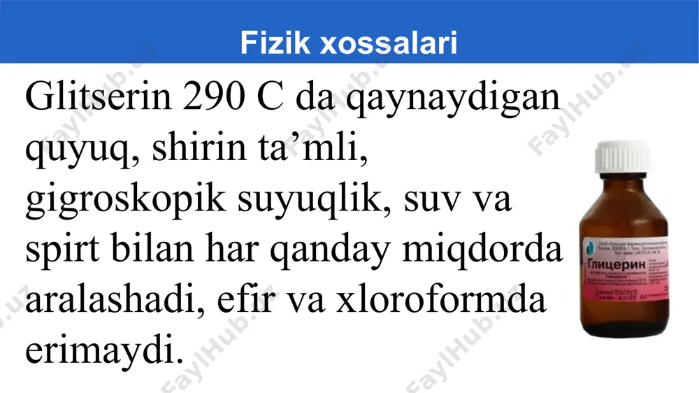 ko‘p atomli spirtlarning fizik va kimyoviy xossalari - Page 4
