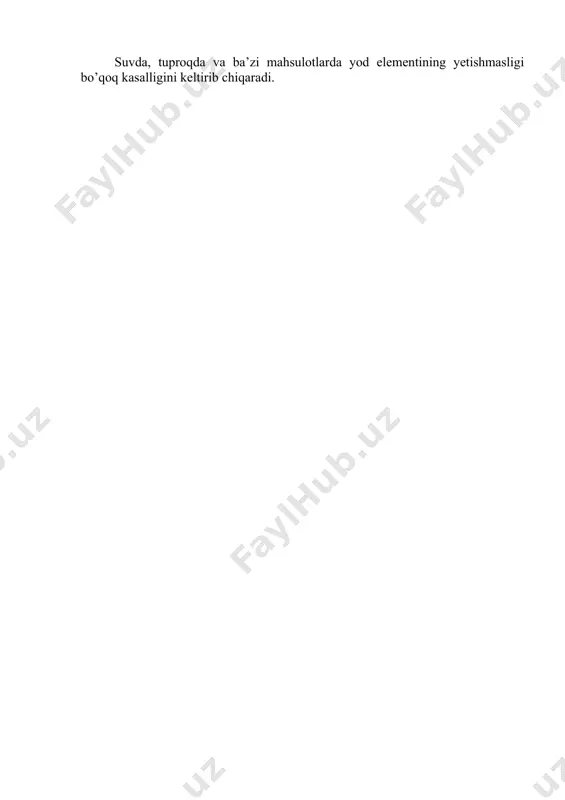 urak-qon tomir tizimlarini ishdan chiqaradi. har bir hududning mahalliy tabiiy-geografik sharoiti inson salomatligiga turlicha ta’sir etishi mumkin. havodagi kislorod miqdori, havo bosimi, harorat va namlikning o’zgarishi qon bosimi kasalligi bor bemorlarga miya va yurak faoliyati bilan bo’liq turli asoratlar paydo qiladi. atmosferadagi kislorod miqdorining ortishi gipertoniya krizislari va miya insultining ko’payishiga olib keladi. kislorod miqdorining ortishi asosan qishda kuzatiladi. tog’larda balandga chiqqan sari har 10 metrda bosim 1 mm simob ustuniga kamayadi va inson organizmiga tushadigan og’irlik (bosim) ortadi. havoda namlik qanchalik yuqori bo’lsa, issiq harorat insonga shuhchalik kuchli ta’sir etadi. nisbiy namlik 50 foiz, havo harorati 16-18 0c bo’lishi inson organizmi uchun qulay sharoit hisoblanadi. havo harorati 24 0 c, nisbiy namlik 44-60 foiz, shamol tezligi sekundiga 0,7-1 metr bo’lganda inson organozmi uchun juda qulay sharoit vujudga keladi. suvda, tuproqda va ba’zi mahsulotlarda yod elementining yetishmasligi bo’qoq kasalligini keltirib chiqaradi.
