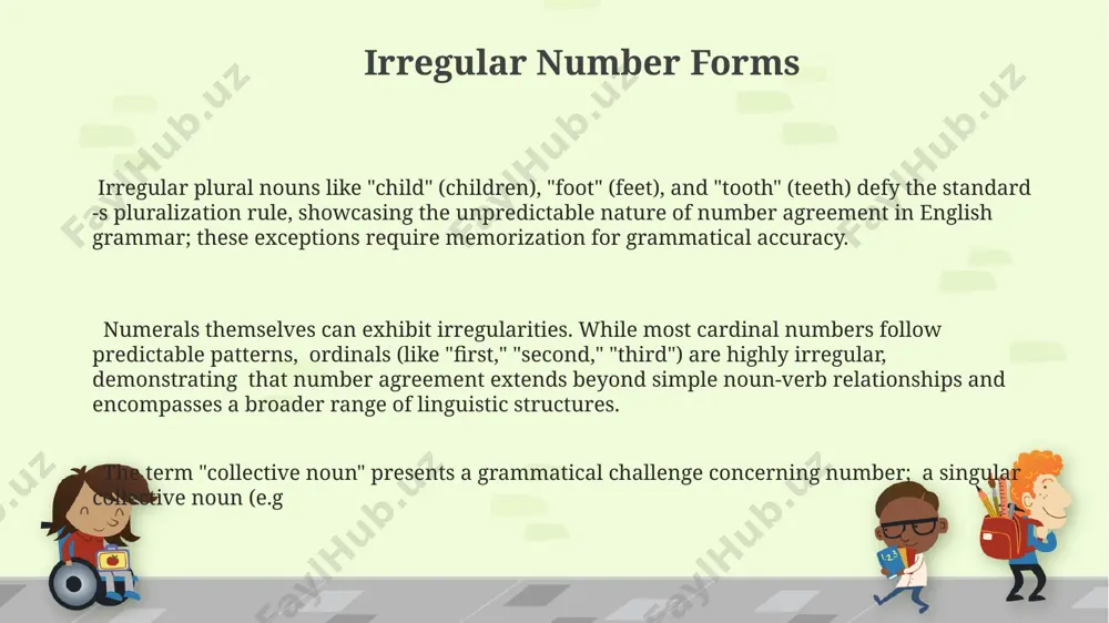 the category of number in english grammar - Page 3