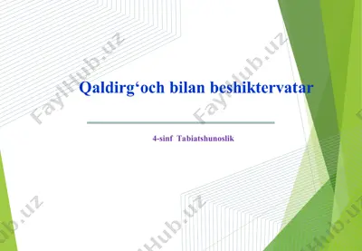 qaldirg‘och bilan beshiktervatar — PPT