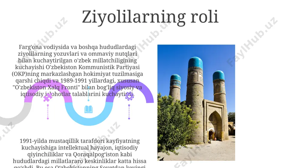 mustaqillikga erishish arafasida o'zbekistondagi ijtimoiy siyosiy jarayonlar - Page 5