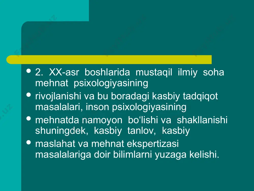 kasbiy psixologiya tarixiy sahifalari - Page 4
