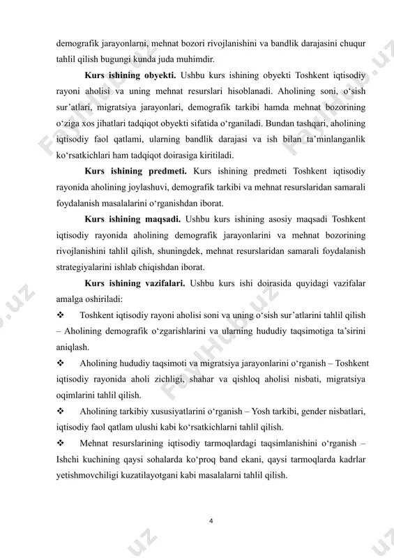 and, farg‘ona, qashqadaryo, andijon va namangan viloyatidan keyingi 6-o‘rinda turadi. 2010-2022 yillar oralig‘ida uning aholisi yaqin yarim millionga yoki o‘rtacha har yili 30-32 ming kishiga ko‘payib borgan. qishloq tumanlari miqyosida aholi sonining o‘sish su’rati parkent, bekobod, bo‘ka, oqqo‘rg‘onda yuqoriroq. ko‘rilayotgan 20 yildan ortiq davrda ularning aholisi 1,4-1,6 marta ko‘paygan (viloyatda o‘rtacha 127,2 %). ayni vaqtda quyichirchiq va bo‘stonliq tumanlarida demografik o‘sish ko‘rsatkichlari birmuncha pastroq bo‘lgan. shunga muvofiq aholi zichligi ham o‘zgarib turgan. eng yuqori zichlik zangiota (904 kishiga) tumanida kuzatiladi. viloyat bo‘yicha bu ko‘rsatkich 175 kishiga teng bo‘lgan holda, u qibray, o‘rtachirchiq, yangiyo‘l, chinoz tumanlarida ham ancha yuqori. tog‘ va tog‘ oldi hududlarni egallagan bo‘stonliq va ohangaron tumanlarida esa, aholi ancha siyrak joylashgan: tegishlicha 1 kv. km ga 33 va 39 kishi. 2010-2022 yillarda o‘rta va katta shaharlar orasida angren aholisi tez sur’atlarda ko‘payib borgan. jadvalda keltirilgan shaharlarning ko‘pchiligi og‘ir sanoatga ixtisoslashgan. ma’lumki, bozor munosabatlariga o‘tish davrida avvalgi iqtisodiy aloqalarning …