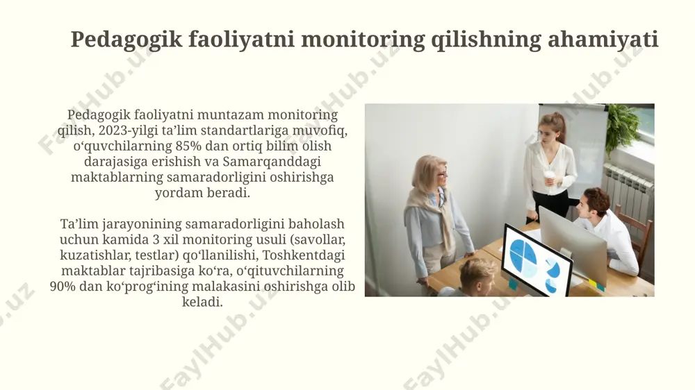 pedagoglarning faoliyatini tekshirish va baholash - Page 5