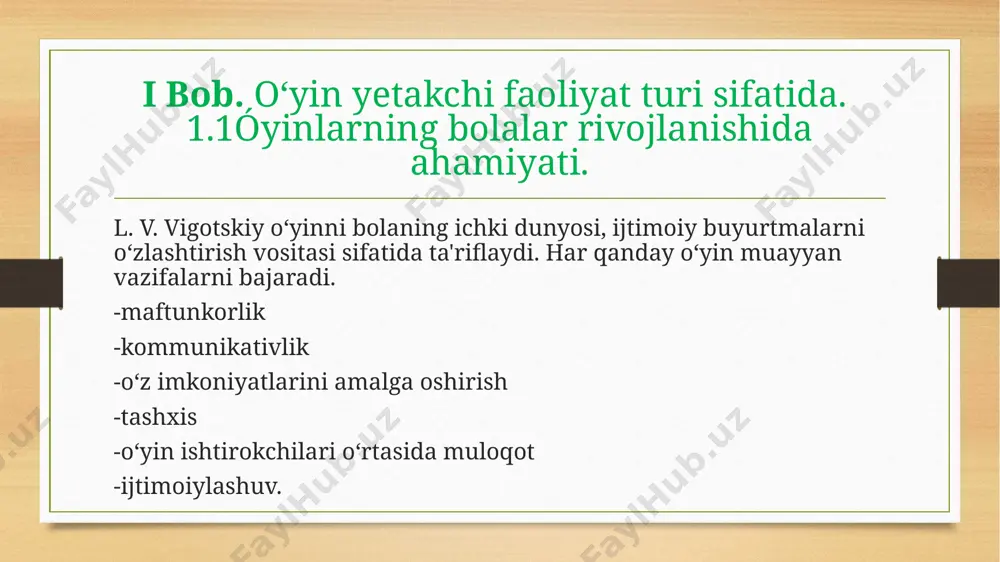 uch yoshli bolalar uchun xarakatli va so‘z o‘yinlarini tashkil etish - Page 5