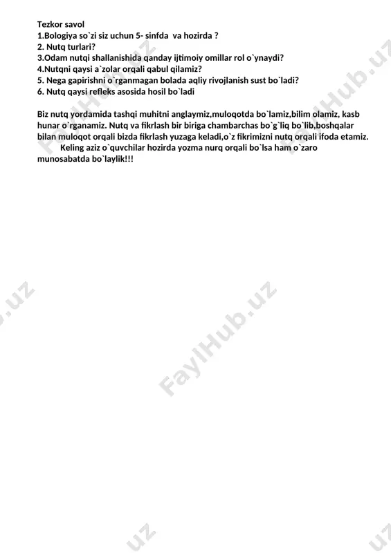 "o`quvchimga topshiriq" savollari - Page 5