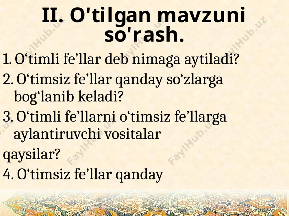 fe’l nisbatlari - Page 5