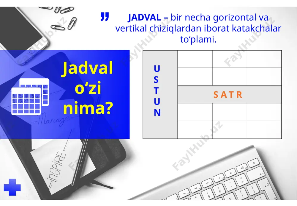 i 2 xil usul bilan bajarish mumkin. yana zarur kataklar belgilab olingandan keyin, sichqonchaning o‘ng tugmachasi bosiladi va hosil bo‘lgan oynachadan объединить ячейки ko‘rsatmasi tanlanadi. zarur kataklar belgilab olingandan keyin, работа с таблицами paneliga tegishli макет kontekst menyusi tarkibidagi объединить ячейки tugmachasi bosiladi. 1 2 image1.jpeg image2.png image3.png image4.jpeg image5.png image6.png image7.png image8.png image9.png image10.svg image11.gif image12.png image13.png image14.png image15.gif image16.png image17.png image18.png image19.svg image20.gif image21.png image22.svg image23.png image24.gif image25.png image26.svg image27.png image28.png image29.png image30.png image31.png image32.png image33.png image34.svg image35.gif .msftofcthm_background1_fill { fill:#ffffff; } .msftofcthm_text1_stroke { stroke:#000000; } .msftofcthm_background1_fill { fill:#ffffff; } .msftofcthm_text1_stroke { stroke:#000000; } .msftofcthm_background1_fill { fill:#ffffff; } .msftofcthm_text1_stroke { stroke:#000000; } .msftofcthm_background1_fill { fill:#ffffff; } /docprops/thumbnail.jpeg