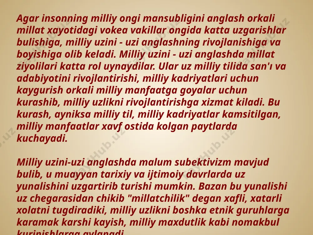 milliy ong va milliy özlikni anglash - Page 5