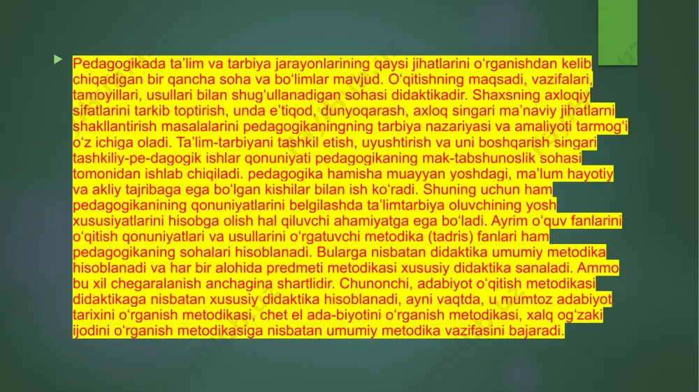 pedagogika kasbning mohiyati - Page 5