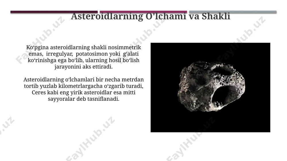 asteroidlar va ularning kuzatilishi - Page 4