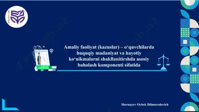 amaliy faoliyat (kazuslar) — PPT