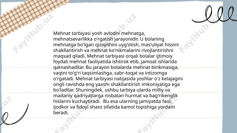 mehnat tarbiyasi - Page 3