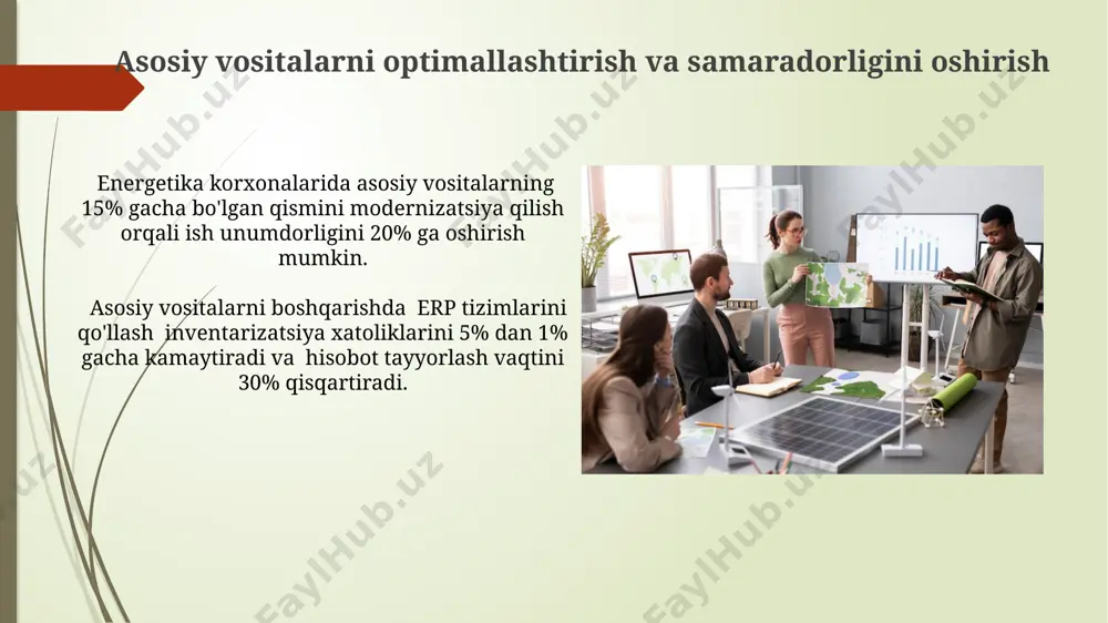 energetika korxonalarida asosiy fondlarni boshqarish - Page 5