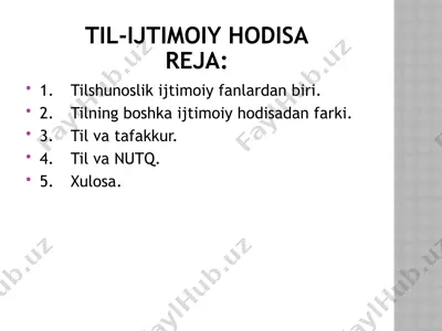til-ijtimoiy hodisareja — PPTX
