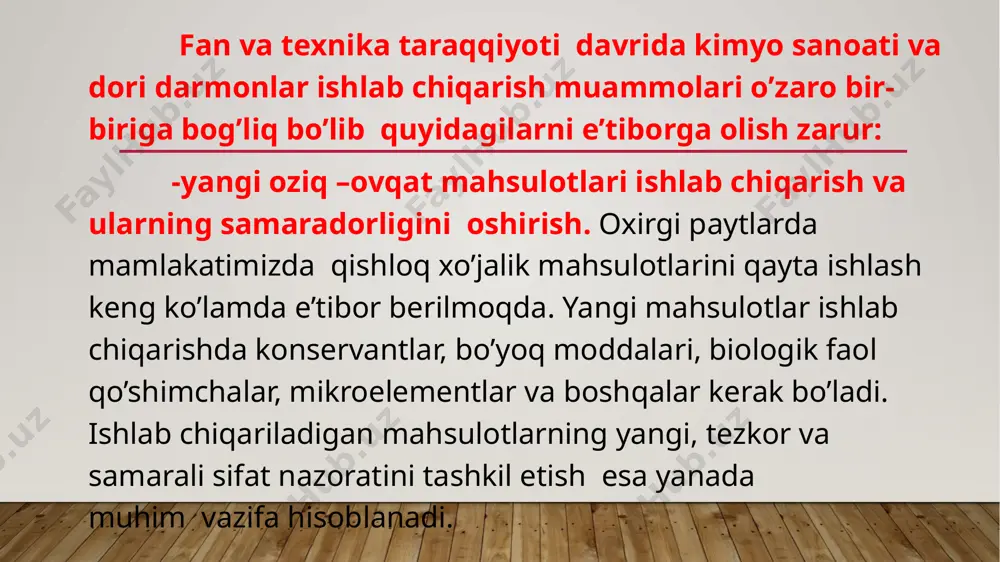 kimyo faning hozirgi zamon muammolarini hal etishdagi o‘rni - Page 4