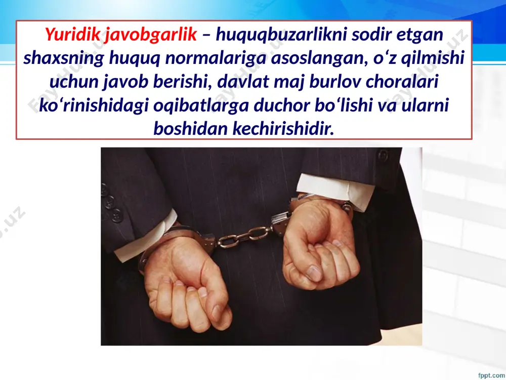 yuridik javobgarlik 8-sinf - Page 5