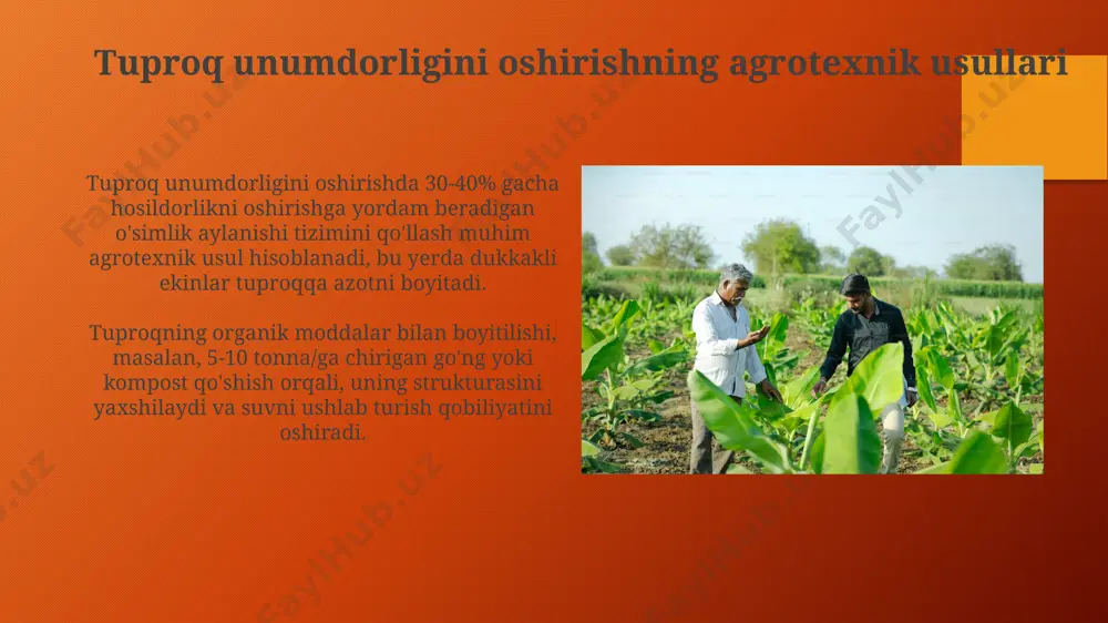 tuproq unumdorligini oshirish usullari - Page 4
