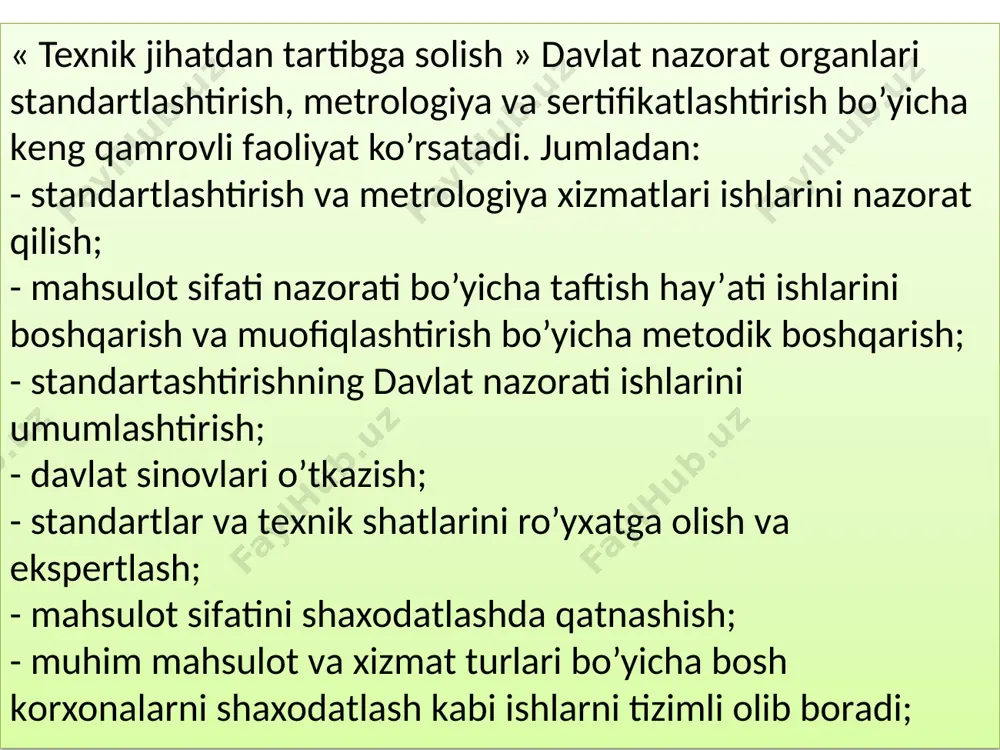 standartlashtirish bo'yicha davlat nazorati - Page 4