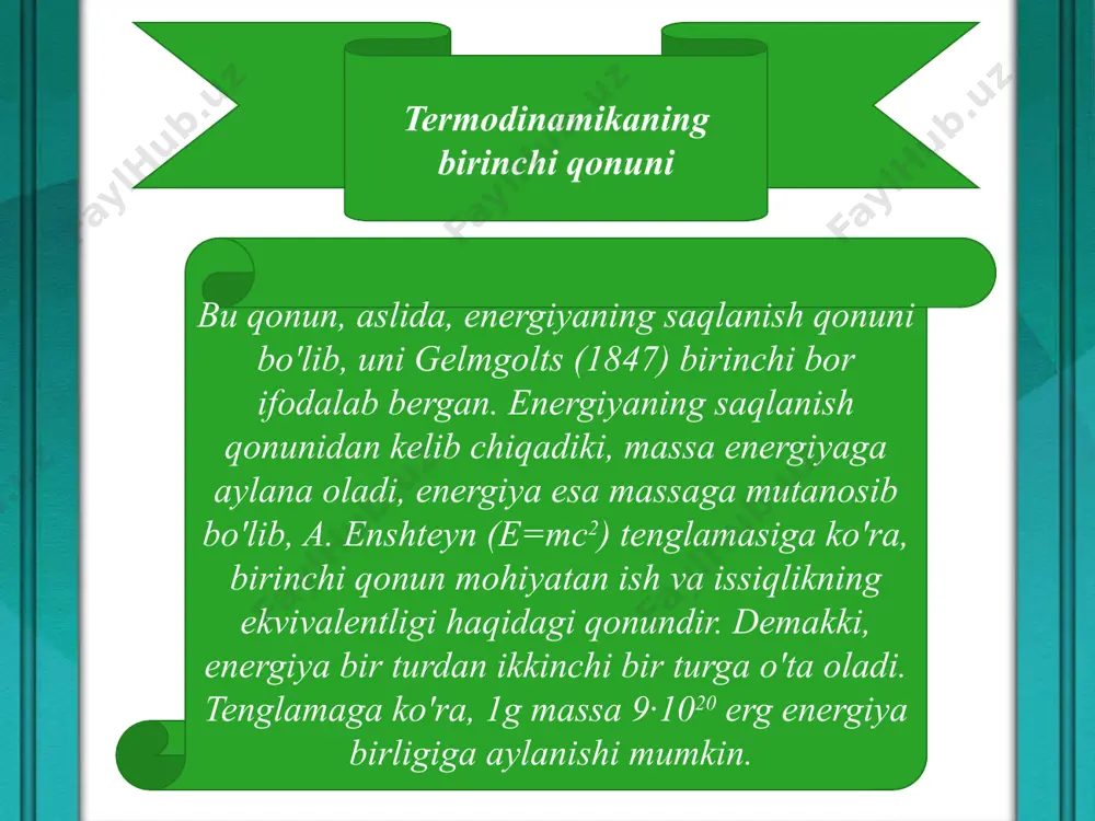 bioenergetikaning asosiy tushunchalari - Page 5