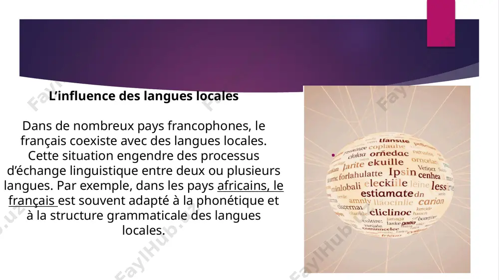 l'étude de la variation lexicale entre le français de france et celui des pays francophones - Page 5