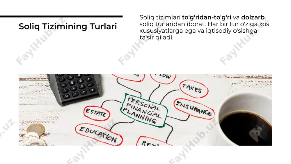 soliq siyosati va uning iqtisodiy o'sishga ta'siri - Page 5