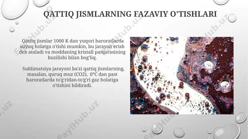 suyuqliklar va qattiq jismlar - Page 4