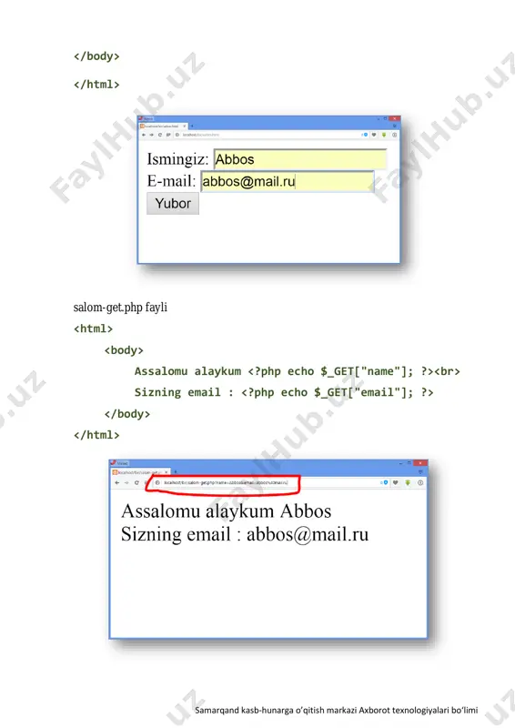 get va post metodlari - Page 3