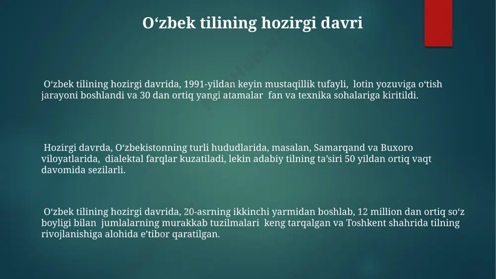 o‘zbek tilining taraqqiyot bosqichlari - Page 3