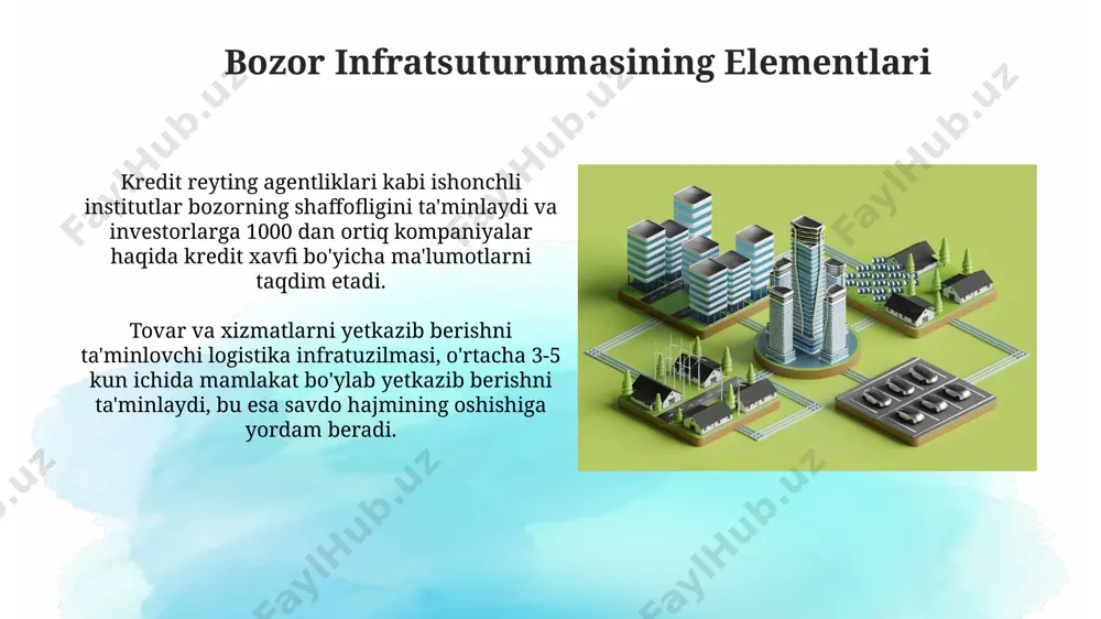 bozor infratuzilmasining unsurlari - Page 3