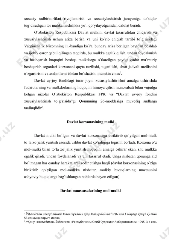 ommaviy (davlat) mulk huquqi - Page 5