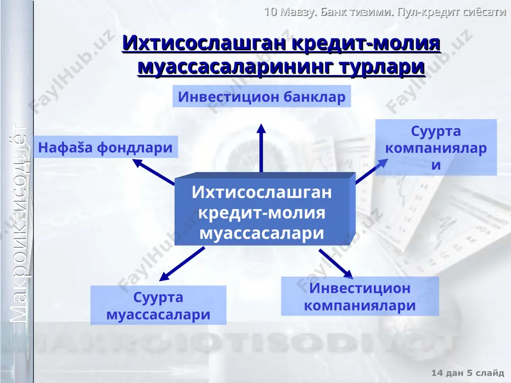 банк тизими. пул-кредит сиёсати - Page 5