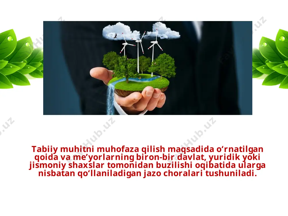 ekologik huquqbuzarlik uchun javobgarlik 11-sinf - Page 3