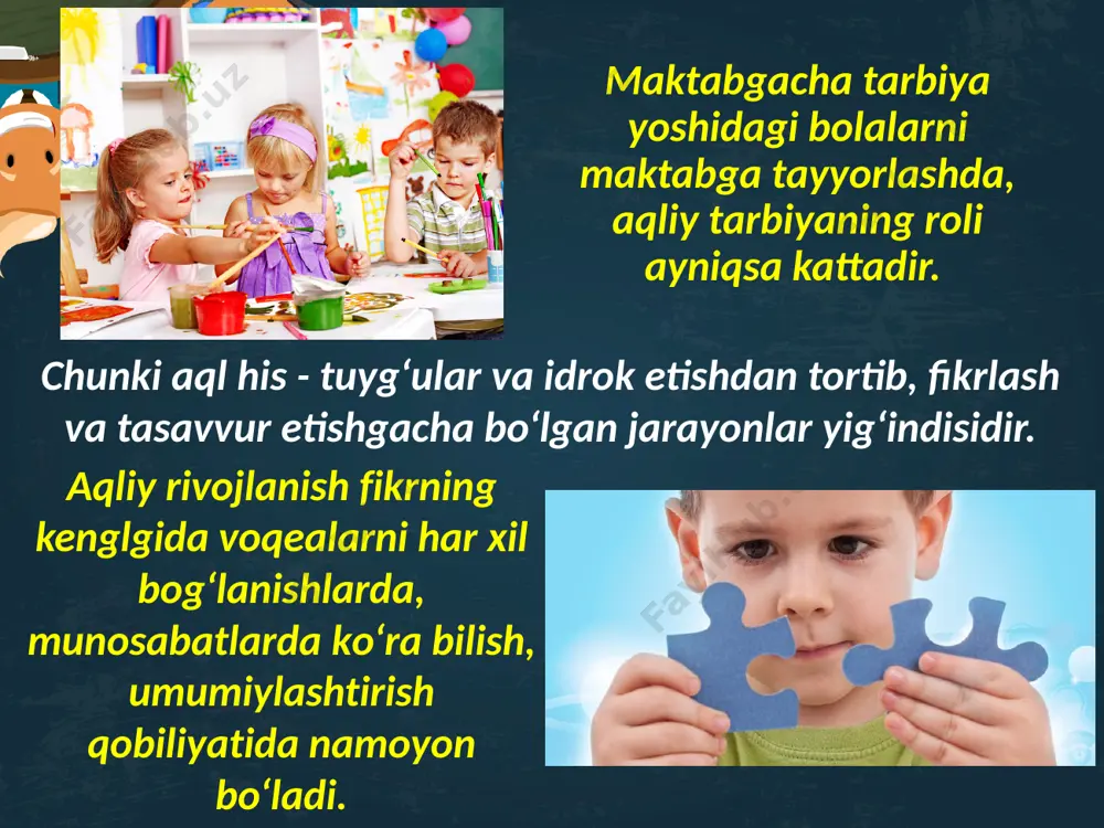 aqliy tarbiya va ta’lim - Page 5