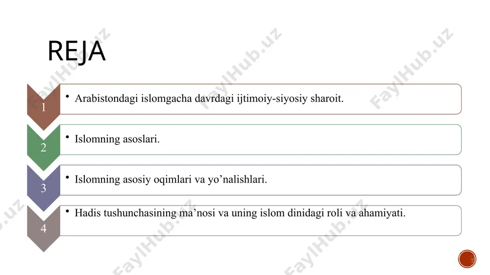 nlarning anchasi markaziy osiyo mamlakatlari, xitoy, tailand, efiopiya, tanzaniya, kiprda, yevropaning ayrim mamlakatlari (bosniya va gersegovina, albaniya, buyuk britaniya, gfr, fransiya va boshqa), shimoliy va janubiy amerika qitʼasi mamlakatlari (aqsh, kanada, argentina, braziliya, gayana, surinam, trinidad va tobago)da, avstraliyada, fiji orollarida yashaydi. islom tarixida bu din kelmasidan avvalgi muddat johiliya yoki johiliyat davri deb yuritiladi. «johiliya» soʼzi adabiy arab tilida «bilmaslik», yaʼni «yagona xudo – аllohni tanimaslik» maʼnolarini beradi. bu istiloh musulmon mualliflari tomonidan аrabiston yarim orolining islomdan oldingi davr tarixiga nisbatan ishlatila boshlandi. bu bilan yangi davr tarixchilari qadimgi davrda ichki аrabiston aholisi orasida «koʼpxudolik» (al-vasaniya) hukm surardi, degan fikrga urgʼu berishni istaydilar. baʼzi tadqiqotchilar johiliya davri 100-200 yil davom etgan degan fikrni bildiradilar. biroq ushbu davrning qancha muddat davom etganligini aniqlash birlamchi manbalar, birinchi navbatda, yozma adabiyotning ozligi, baʼzida butkul yoʼqligi tufayli juda mushkul. аrabistonda har xil xudolarning timsoli – sanamlar kulti bir vaqtda paydo boʼlgan emas, albatta. …