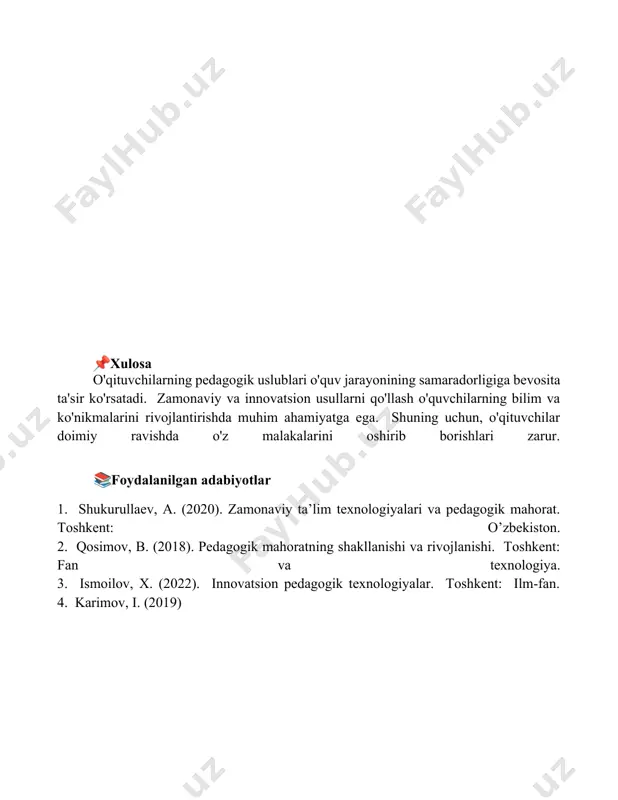 öqituvchi pedagogik texnikasi - Page 5