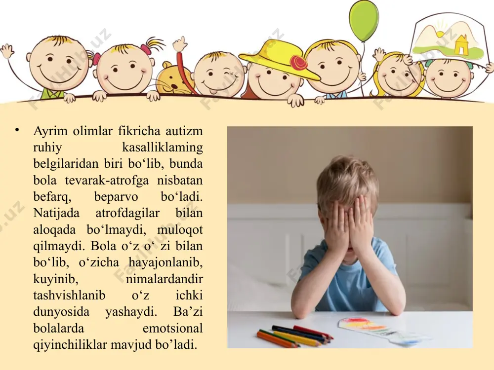 autizm sindromli bolalarning nutqi - Page 5