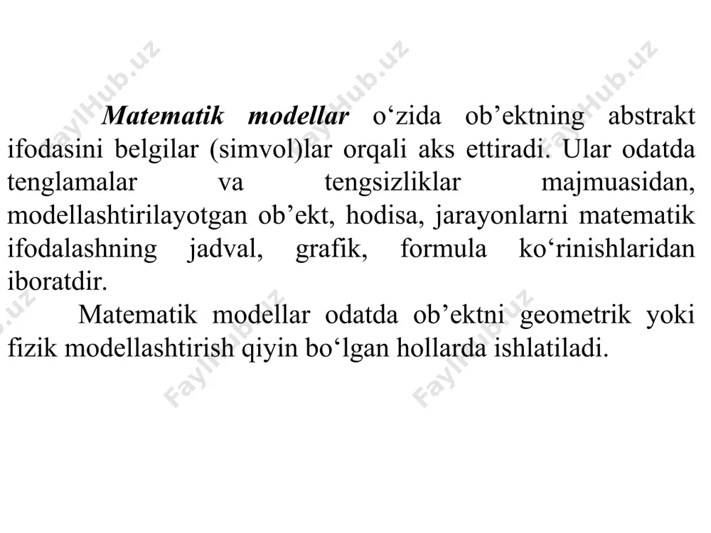 modellashtirish va zamonaviy hisoblash usullari - Page 5