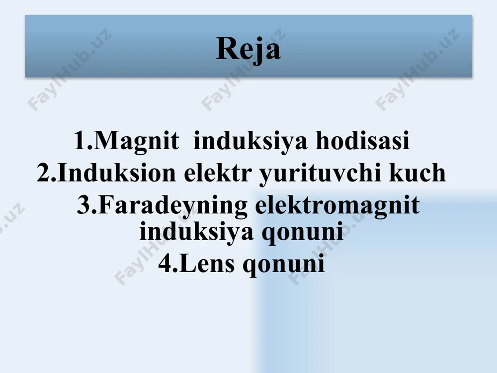 magnit induksiya oqimi va magnetiklar - Page 3