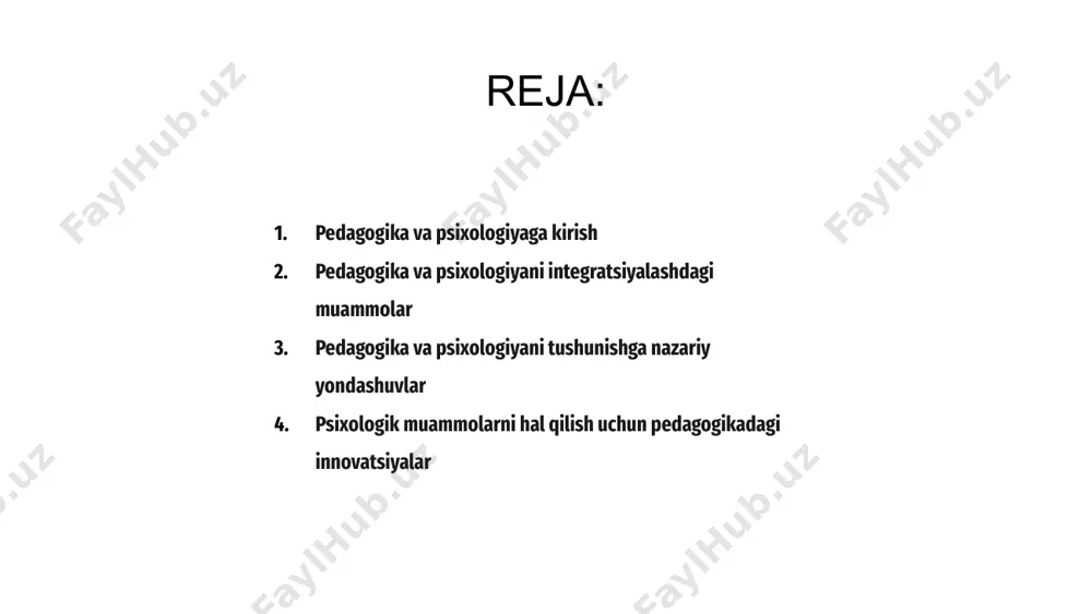 yondashuvlari samarali o'qitish amaliyoti psixologik natijalarga ijobiy ta'sir ko'rsatishi mumkin degan ishonchga asoslanadi. pedagogika va psixologiya o'rtasidagi munosabatlarni o'rganish orqali o'qituvchilar optimal ta'lim muhitini qanday targ'ib qilish va ruhiy salomatlik va farovonlikni qo'llab-quvvatlash haqida tushunchaga ega bo'lishlari mumkin. psixologik muammolarni hal qilish uchun pedagogikadagi innovatsiyalar pedagogika va psixologiya o'rtasidagi bog'liqlik juda muhim, chunki pedagogika psixologiyaning asosiy muammolarini hal qiladi. o'qitish va o'qitishning psixologik jihatlarini tushunib, o'qituvchilar individual ehtiyojlarni qondirish uchun o'z yondashuvlarini moslashtirishlari mumkin. pedagogikadagi innovatsiyalar ta'lim muassasalaridagi psixologik muammolarni hal qilishda hal qiluvchi rol o'ynaydi. o'qitishning yangi usullari, texnologiyalari va strategiyalarini o'z ichiga olgan holda, o'qituvchilar psixologik muammolar bilan shug'ullanadigan talabalar uchun qo'llab-quvvatlovchi va qiziqarli o'quv muhitini yaratishi mumkin. anksiyete, ruhiy tushkunlik va travma kabi psixologik muammolar o'quvchining samarali o'rganish qobiliyatiga ta'sir qilishi mumkin. zehnlilik amaliyotlari, ruhiy salomatlikdan xabardorlik dasturlari va shaxsiylashtirilgan ta'lim tajribasi kabi innovatsion pedagogik yondashuvlar orqali o'qituvchilar o'quvchilarga o'qishni engish va rivojlanishda yordam berishi mumkin. 3 …