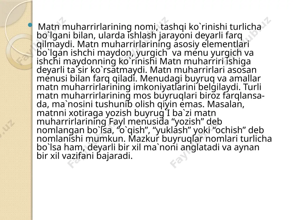 c# dasturlash tilida matn muhariri dasturini yaratish - Page 5