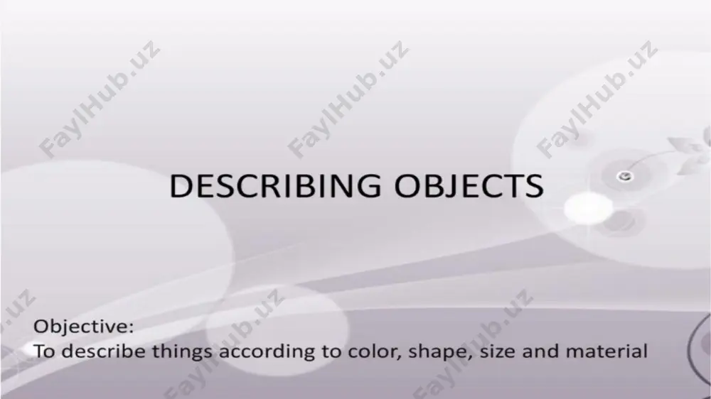 describing objects - Page 2