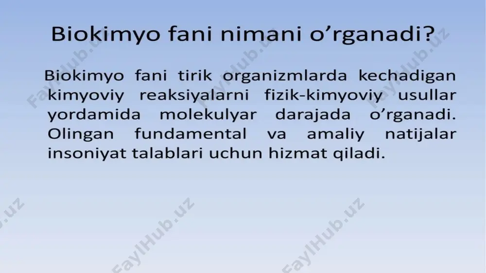 ar, uglevodlar, mineral moddalar, suv va boshqa organik maddalarga nisbatan nihoyatda kam miqdomi tashkil qilishiga qaramasdan, ular modda almashinish jarayonida nihoyatda muhim o’rin tutadilar. ozuqa tarkibida vitaminlarning yetishmasligi modda almashish jarayonini buzilishiga olib keladi. buni birinchi bo’lib 1880-yilda rus olimi lunin “turli mineral tuzlarning organizm uchun ahamiyatini o'rganish” maqsadida bir gruppa sichqonlarni tabiiy sut bilan, (sun’iy sut yoki sut tarkibiga kiruvchi yog’ oqsil, qand, mineral tuzlar aralashmasining suvdagi eritmasi), ikkinchi gruppani esa sun’iy sut bilan boqqan. ma’lum vaqt o‘tgach, sun’iy sut bilan boqilgan sichqonlar o‘ladi. biroq n.i. lunin tajribalariga o‘z vaqtida jiddiy e’tibor berilmay unitilib yuboriladi. vitaminlar haqidagi gipotezaning ta’rifi 1911-yilda londonda ishlayotgan polyak olimi kazimir funk tomonidan berildi. u guruch kepagidan ovqatga oz miqdorda qo'shib berilganda ham beri-beri kasallagini davolaydigan kristall faol modda olishga muvaffaq bo’ladi. bu birikmani tarkibini tekshirib ko’rib, unda amin shaklidagi azotning borligini aniqladi va bu moddaga hayot uchun zarur boigan yangi bir kimyoviy birikma deb …