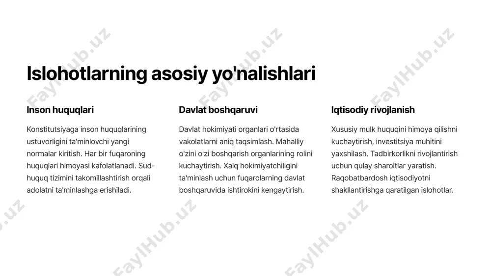 konstitutsiyaviy islohotlar hamda ularning mazmun-mohiyati - Page 4