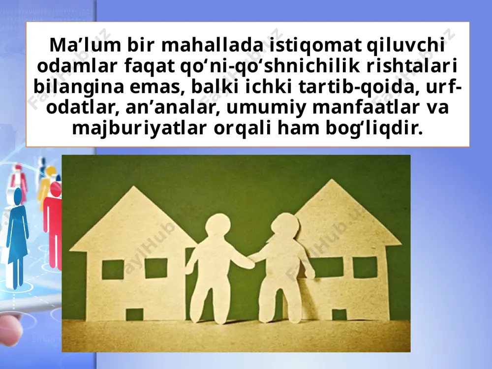 jamiyat ma’naviyatining shakllanishida mahallaning o‘rni 10 - sinf - Page 5