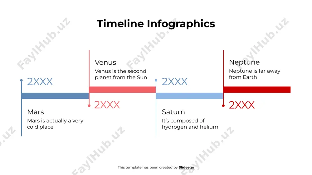 lanet of them all neptune neptune is far away from earth 2xxx 2xxx 2xxx 2xxx 2xxx neptune neptune is far away from earth 2xxx it’s composed of hydrogen and helium saturn 2xxx venus venus is the second planet from the sun timeline infographics this template has been created by slidesgo 2xxx mars is actually a very cold place mars timeline infographics this template has been created by slidesgo mercury mercury is the closest planet to the sun and the smallest of them all 2xxx venus venus has a beautiful name and is the second planet from the sun 2xxx mars despite being red, mars is actually a cold place. it’s full of iron oxide dust 2xxx this template has been created by slidesgo 2xxx mercury mercury is the closest planet to the sun and the smallest of them all 2xxx venus venus has a beautiful name and is the second …