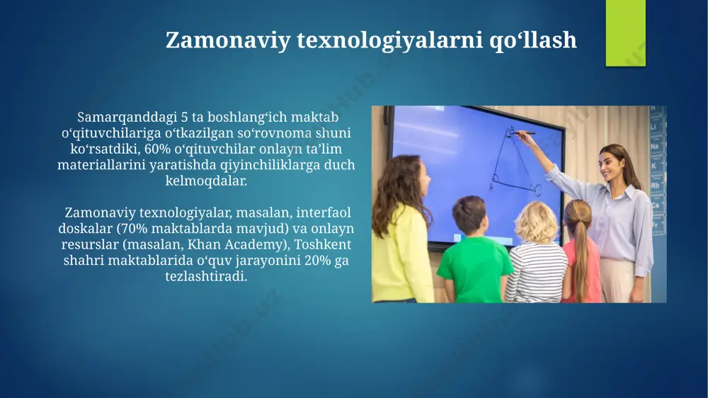 uzluksiz taʼlim jarayonida boshlangʻich sinf oʻqituvchilarining axborot kompetentligi - Page 5